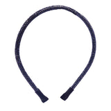Bling Stone Accented Crystal Studded Shimmer Headband from Madeline Love