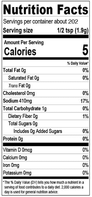 Stello Foods Spices - Montreal Burger and Steak Rub 13.5 oz from Stello Foods