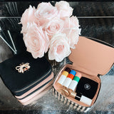 Cosmetics/Trinket Box, Striped From Bag-all
