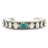 Moon Phases Cuff Bracelet | Turquoise from Hiouchi Jewels