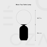 Moon Top Table Lamp From Ozarké