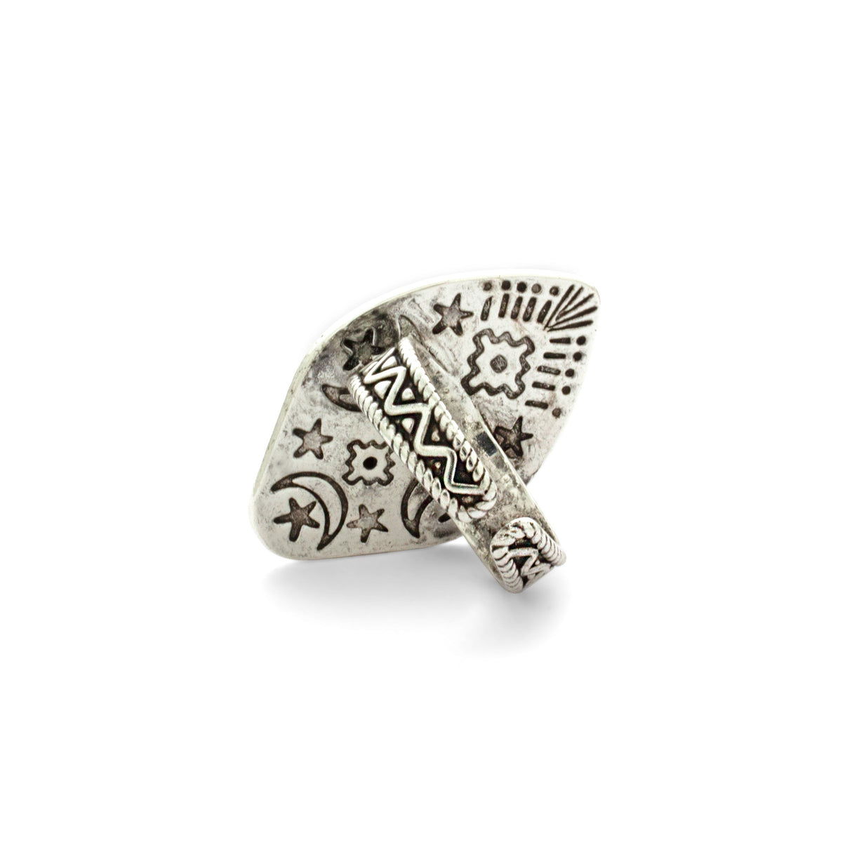 Moonlight Ring | Rainbow Quartz Crystal from Hiouchi Jewels