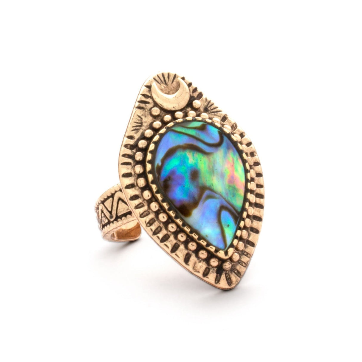 Moonlight Ring | Abalone from Hiouchi Jewels