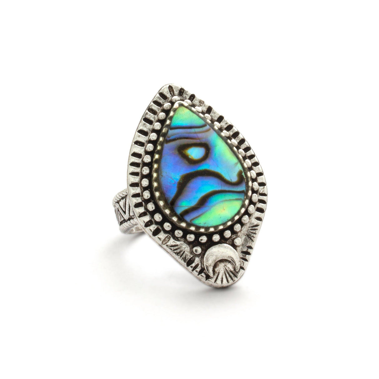 Moonlight Ring | Abalone from Hiouchi Jewels