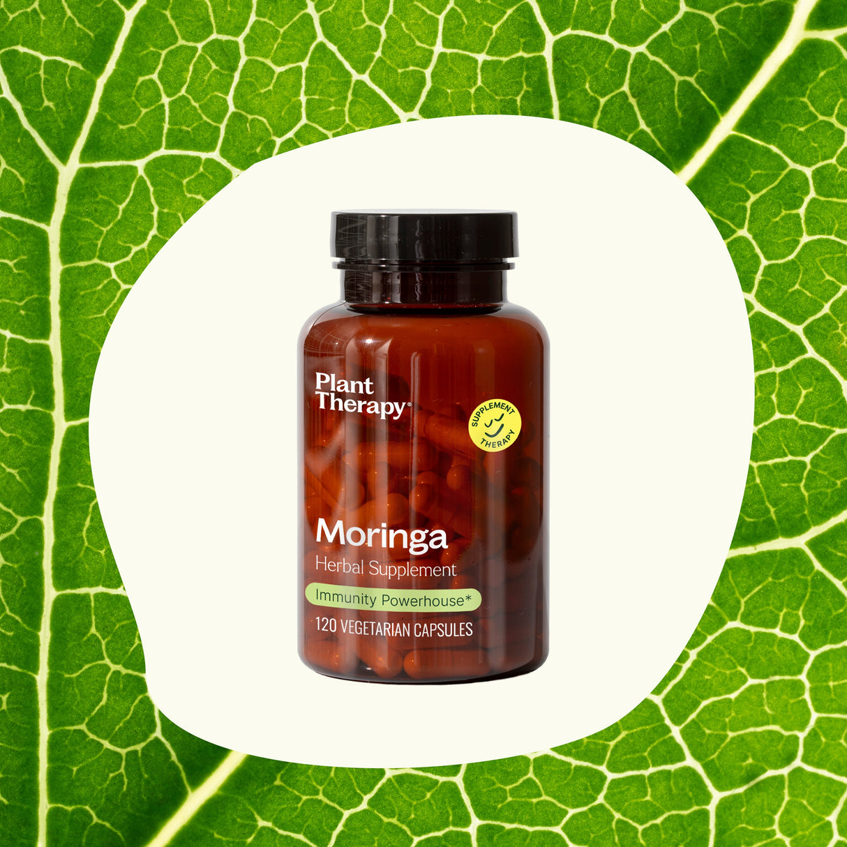 Moringa Herbal Supplement - 120 Capsules from Plant Therapy