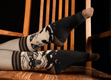 Death's Head Hawkmoth Crew Socks from FootClothes