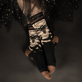 Death's Head Hawkmoth Crew Socks from FootClothes