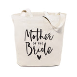 Mother of the Bride Wedding Cotton Canvas Tote Bag from The Cotton & Canvas Co.