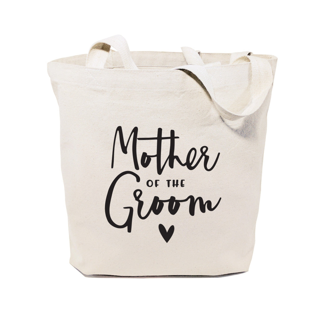 Mother of the Groom Wedding Cotton Canvas Tote Bag from The Cotton & Canvas Co.