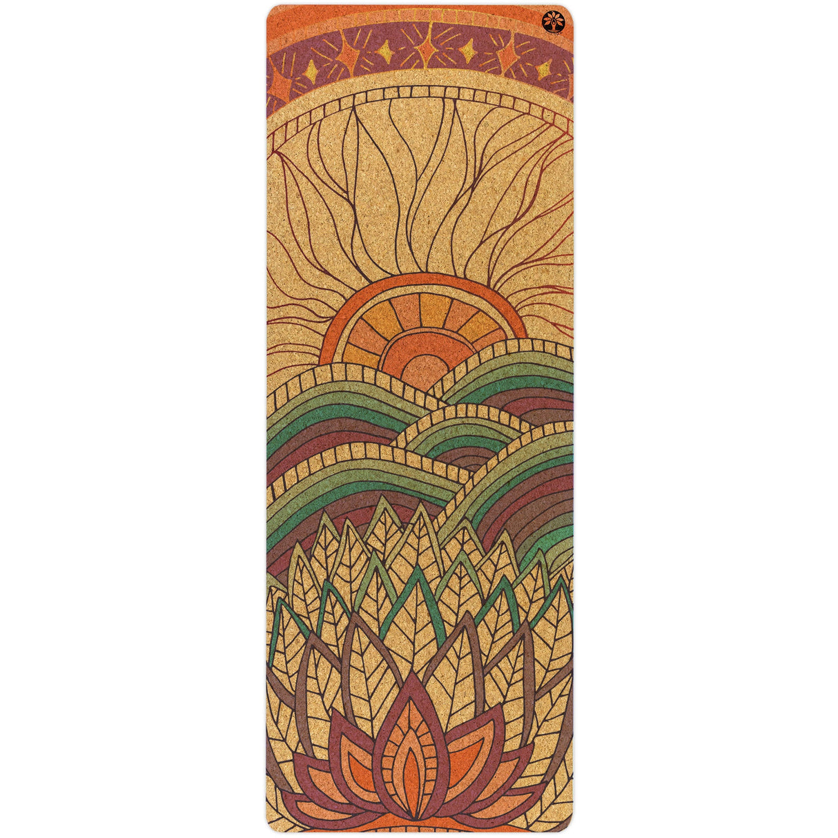 Mountain Magic Original Cork Yoga Mat from Yoloha Yoga