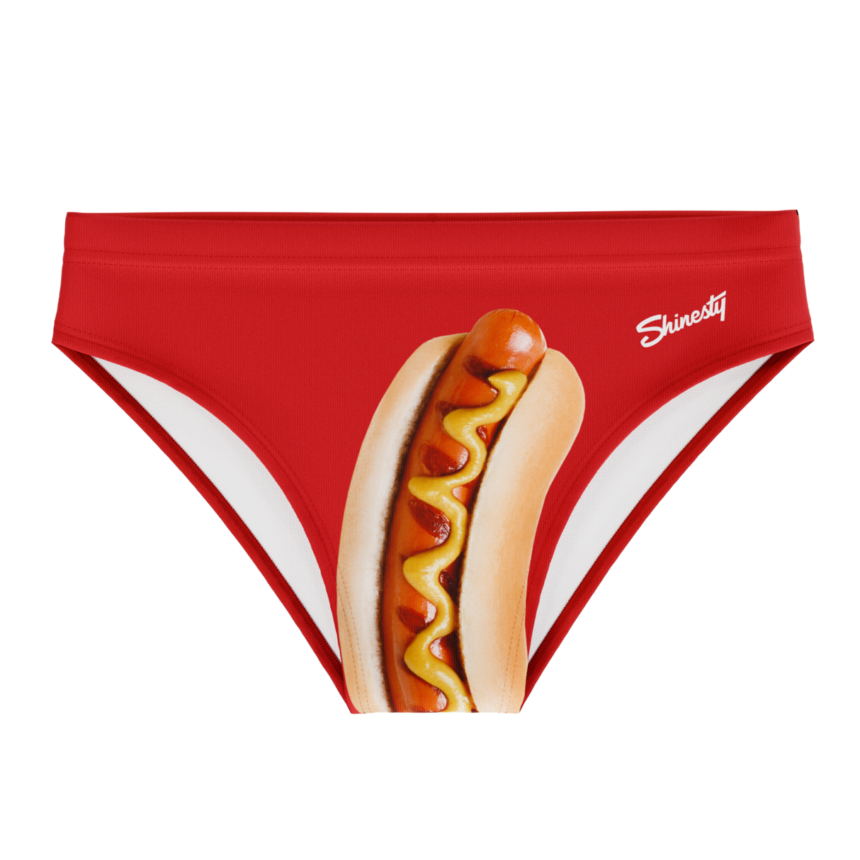 The Mouthful | Hot Dog Ball Hammock® Pouch Swim Briefs from Shinesty