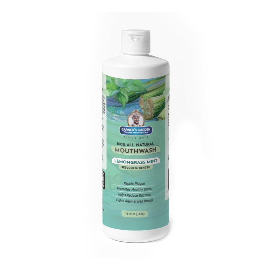 Natural Mouthwash | H2O2 | Antibacterial Fluoride-Free from Garner's Garden