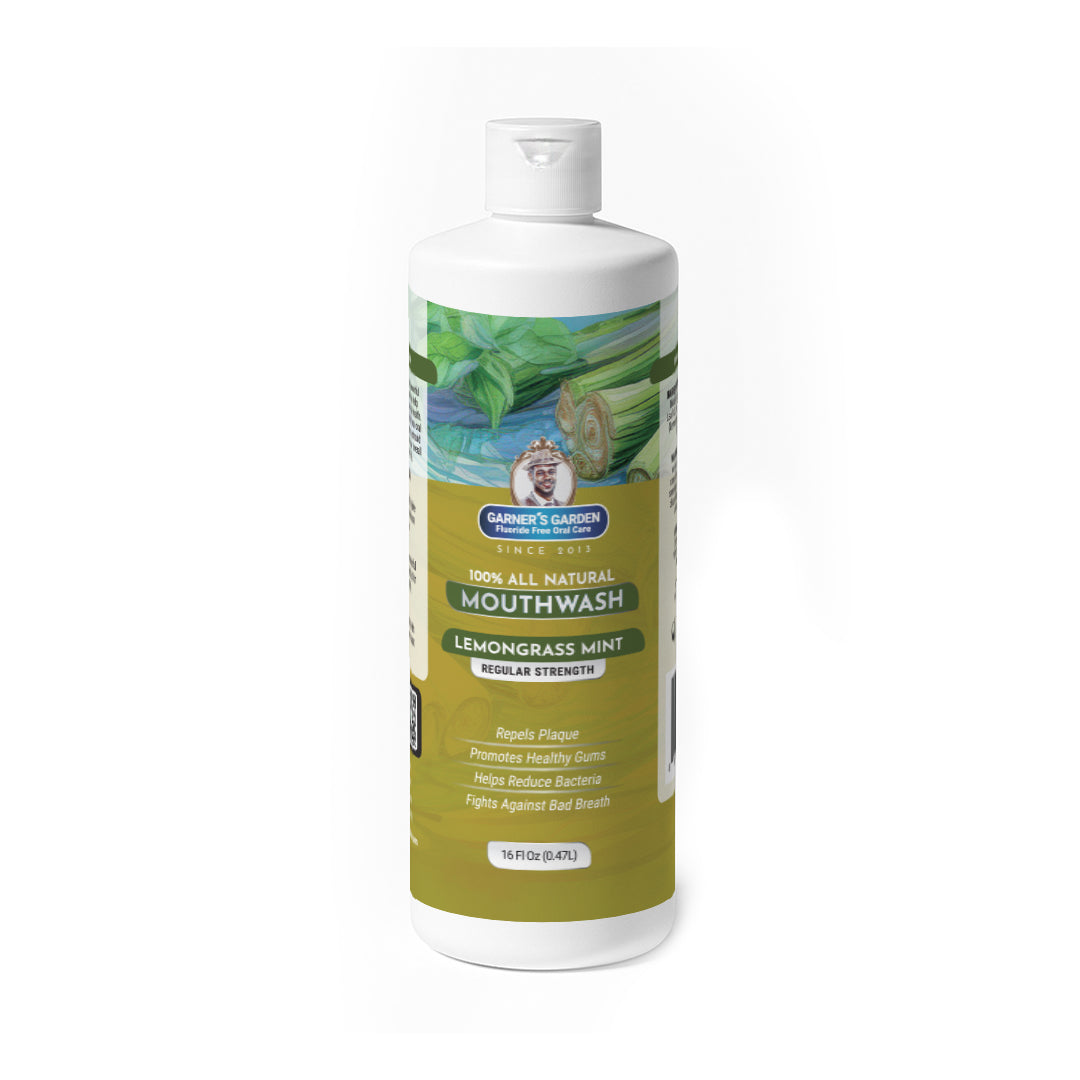 Natural Mouthwash | H2O2 | Antibacterial Fluoride-Free from Garner's Garden