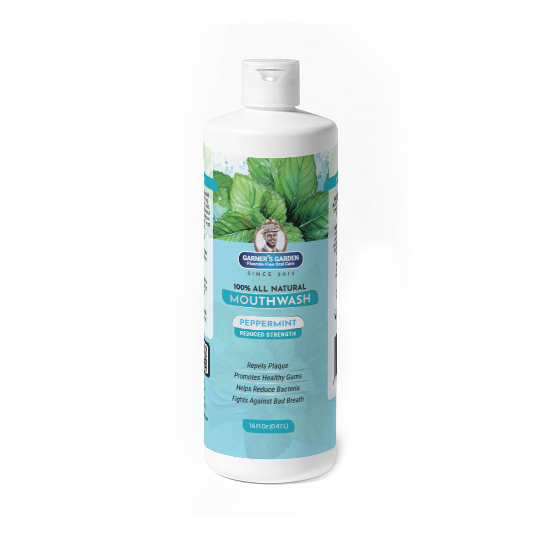 Natural Mouthwash | H2O2 | Antibacterial Fluoride-Free from Garner's Garden