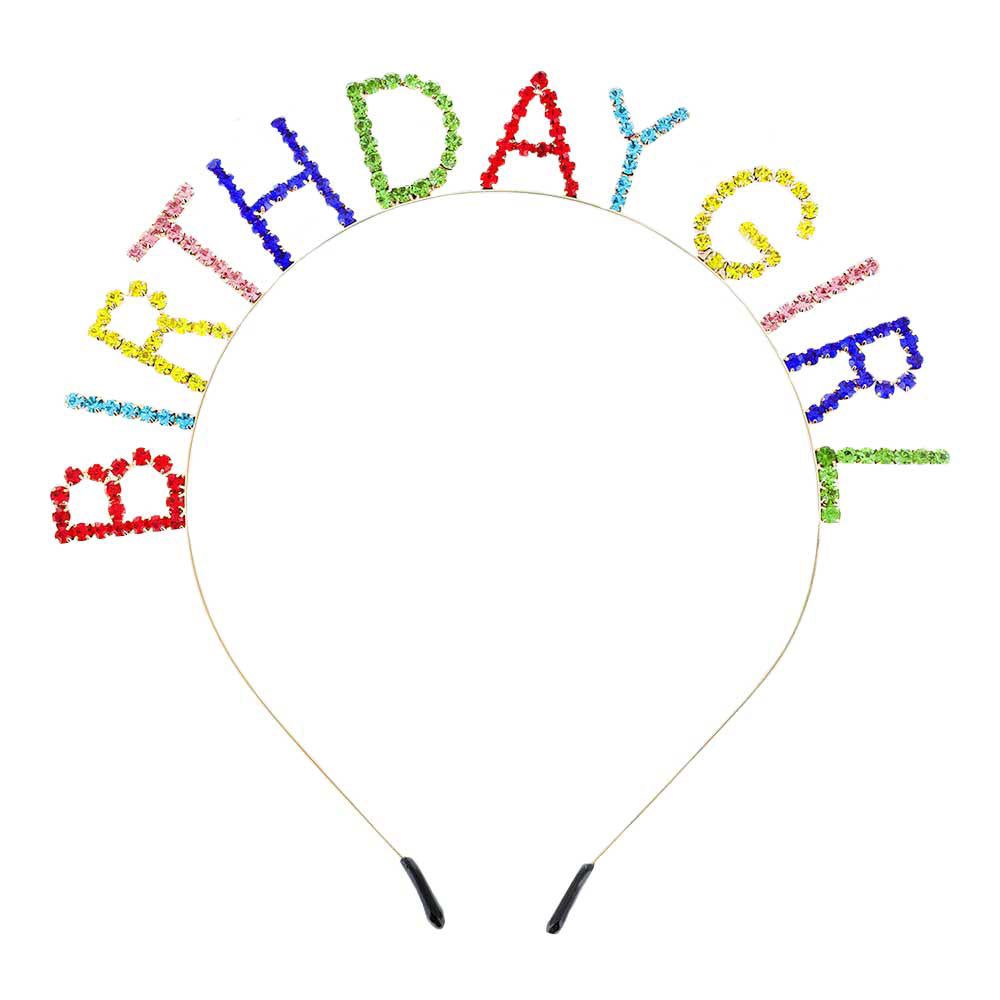 Birthday Girl Rhinestone Headband from Madeline Love
