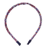 Bling Stone Accented Crystal Studded Shimmer Headband from Madeline Love