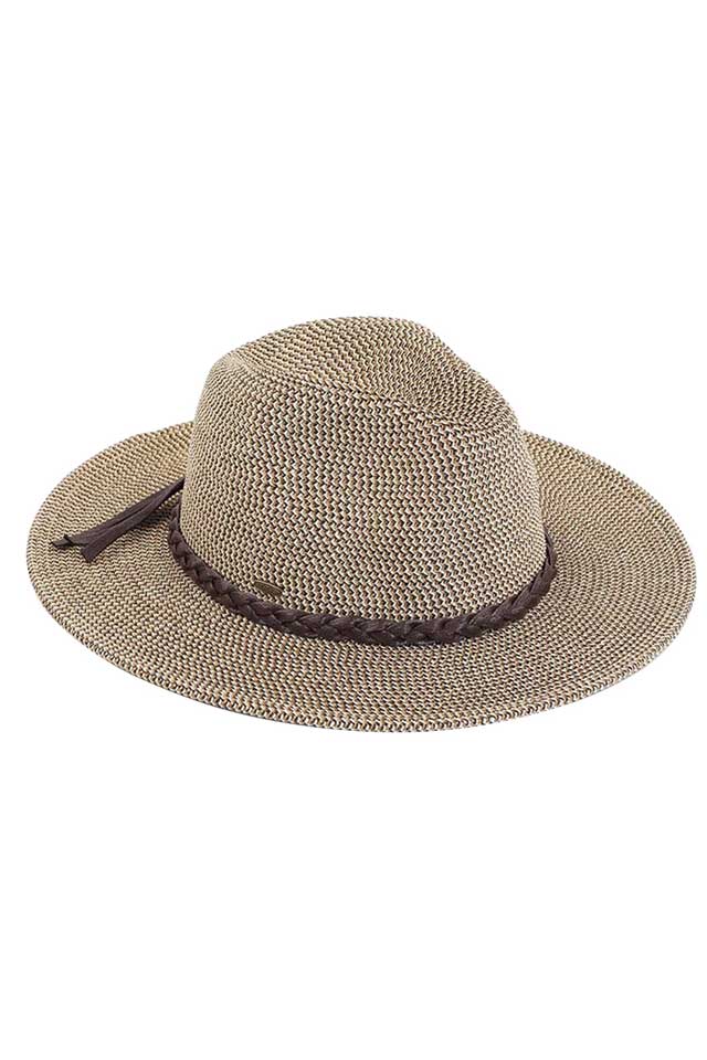 C.C STRAW PANAMA HAT from Madeline Love