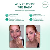 Lip & Cheek Bloom. 2 in 1 Natural Lipstick for Vibrant Color. from BeNat