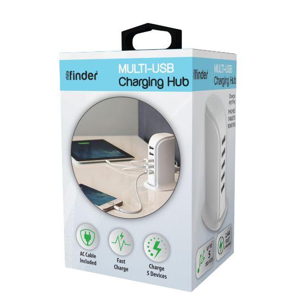 Multi-USB Charging Hub Pack of 6 from Mila Lifestyle Accessories