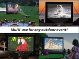 Elite Outdoor Movies 17' Nano Outdoor Cinema System From Elite Outdoor Movies