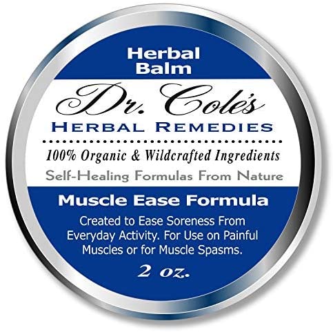 Muscle Pain Ease Herbal Balm Relief from COLEHERBALS