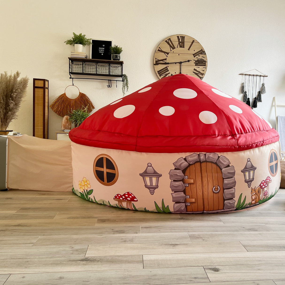 The Original AirFort - Mushroom House from AirFort.com