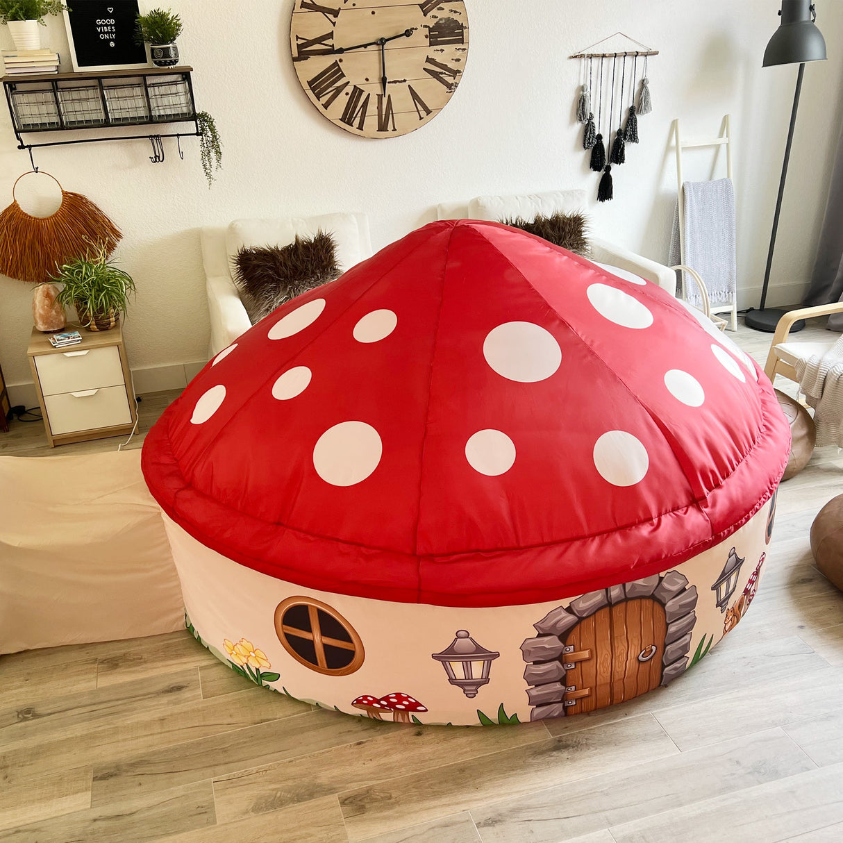 The Original AirFort - Mushroom House from AirFort.com