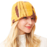 Abstract Patterned Soft Fabric Bucket Hat from Madeline Love