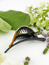Mustard Wildflower Arc Hair Clip from Ash & Rose