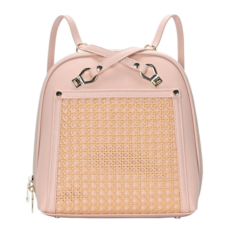 Daisy Rattan Convertible Backpack from MMS Brands