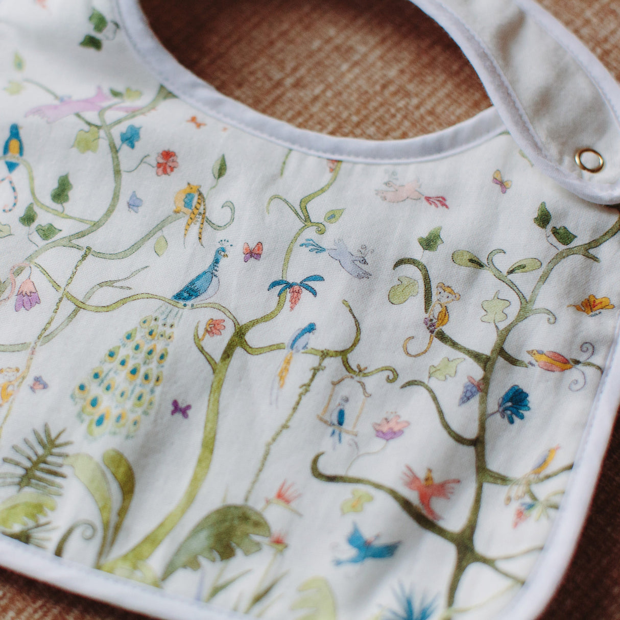 Tropical Chinoiserie Bib from Timo & Violet