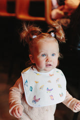 Madame Butterfly Bib from Timo & Violet