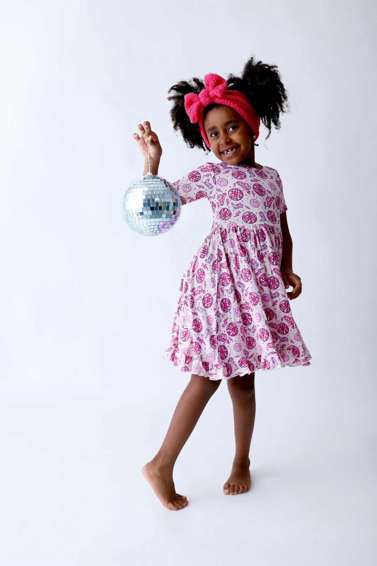 LET'S GO GIRLZZZ DREAM RUFFLE DRESS from DREAM BIG LITTLE CO