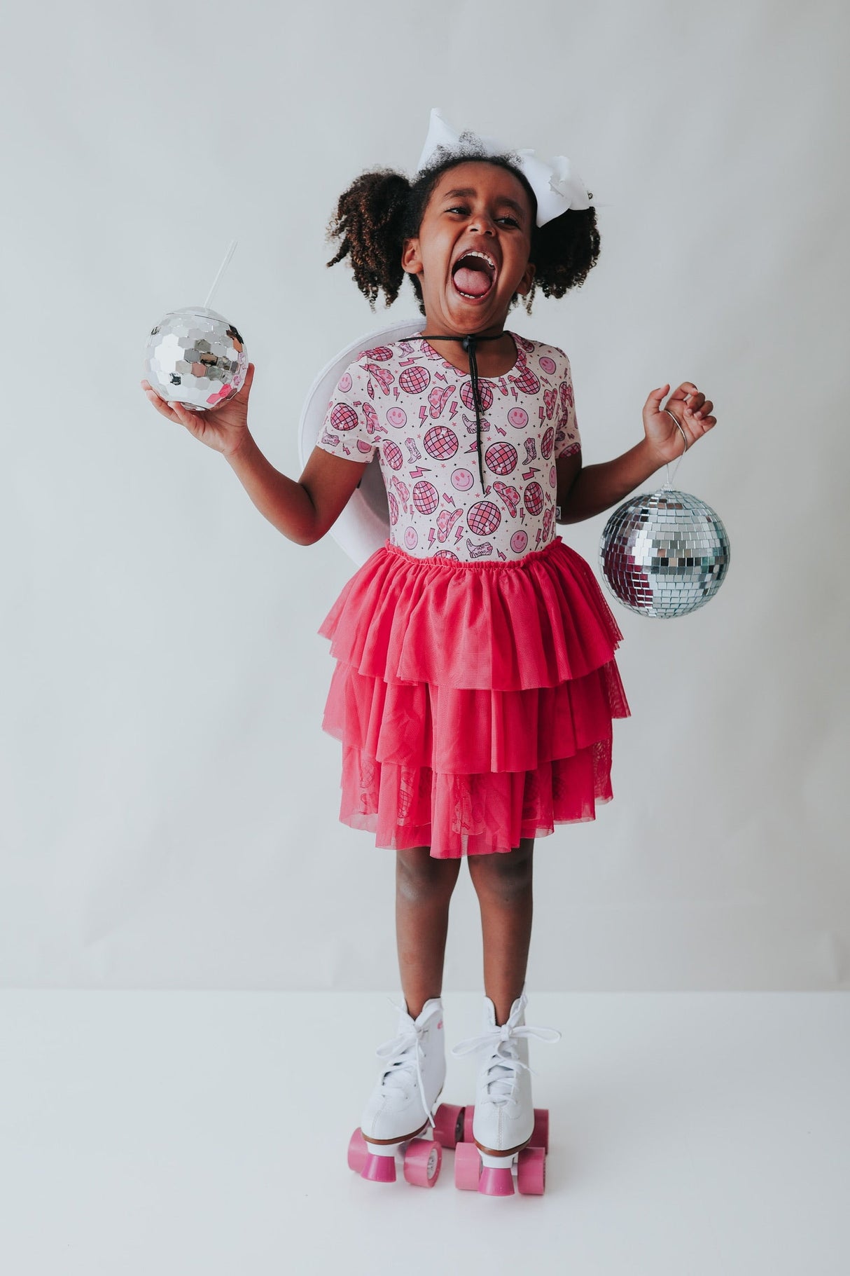 LET'S GO GIRLZzz DREAM SHORT SLEEVE TUTU DRESS from DREAM BIG LITTLE CO
