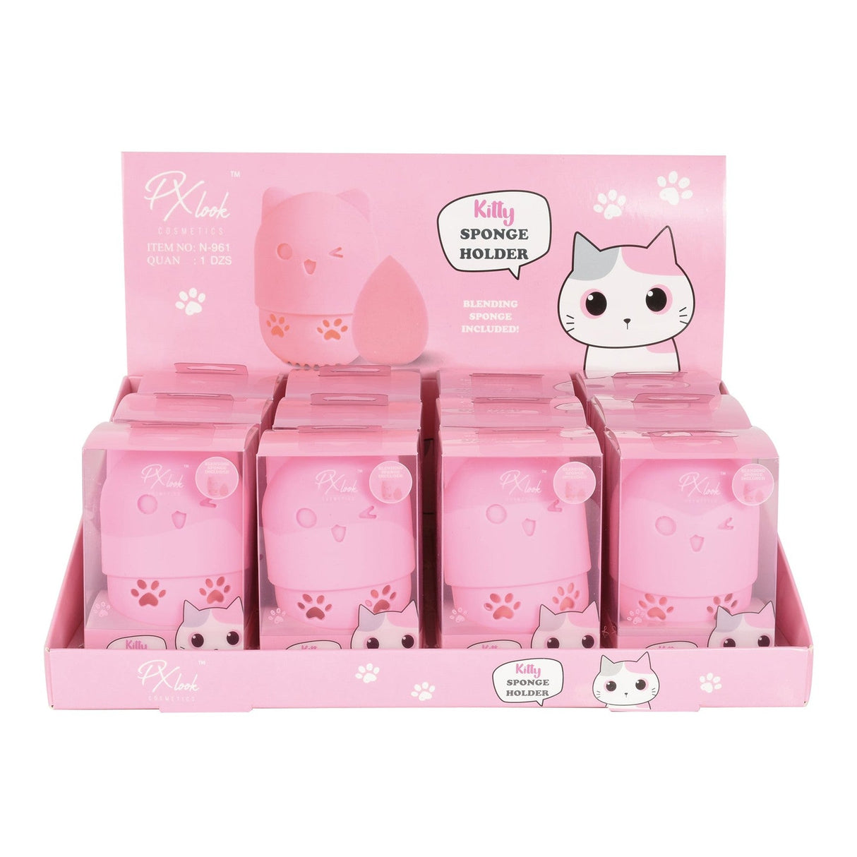 Kitty Sponge Set From Prolux Cosmetics