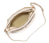 Koi - Off-white Quilted Vegan Leather Purse from Gunas New York