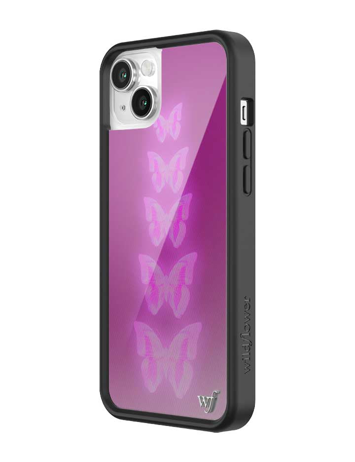 Neon Butterfly iPhone Case from Wildflower Cases