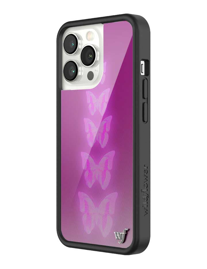 Neon Butterfly iPhone Case from Wildflower Cases