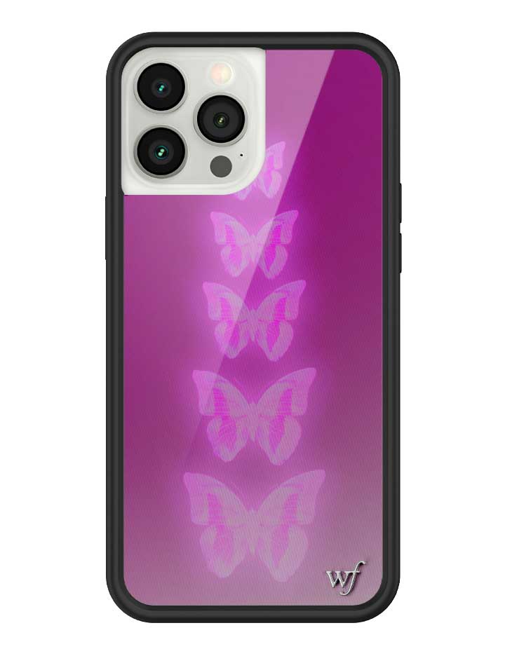 Neon Butterfly iPhone Case from Wildflower Cases