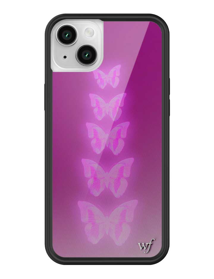 Neon Butterfly iPhone Case from Wildflower Cases