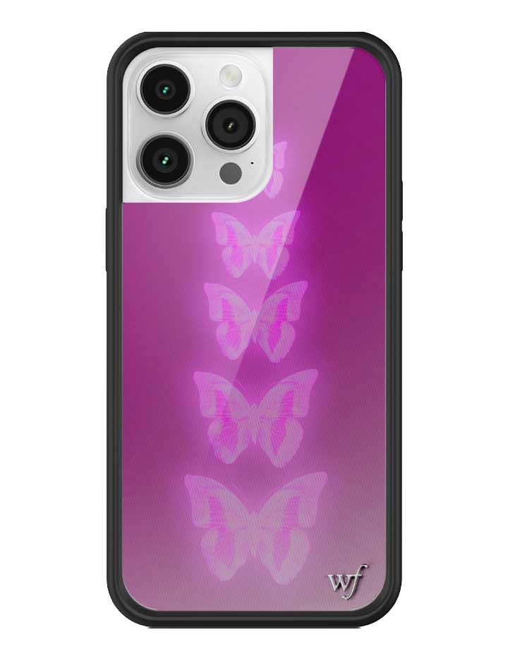 Neon Butterfly iPhone Case from Wildflower Cases