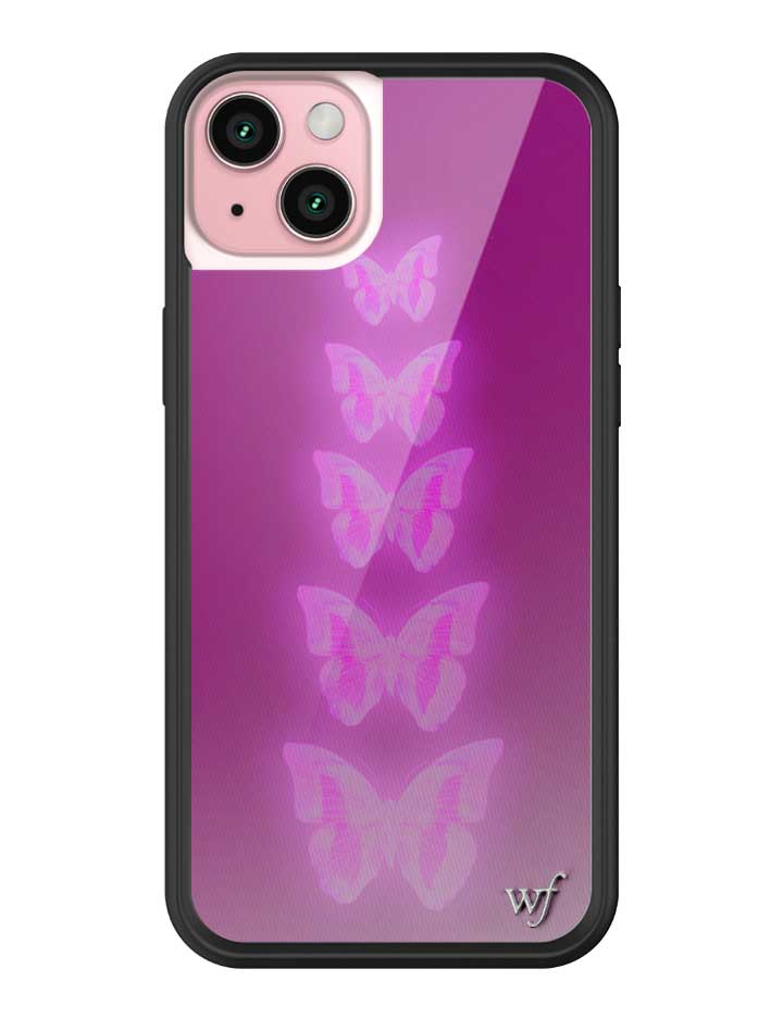 Neon Butterfly iPhone Case from Wildflower Cases