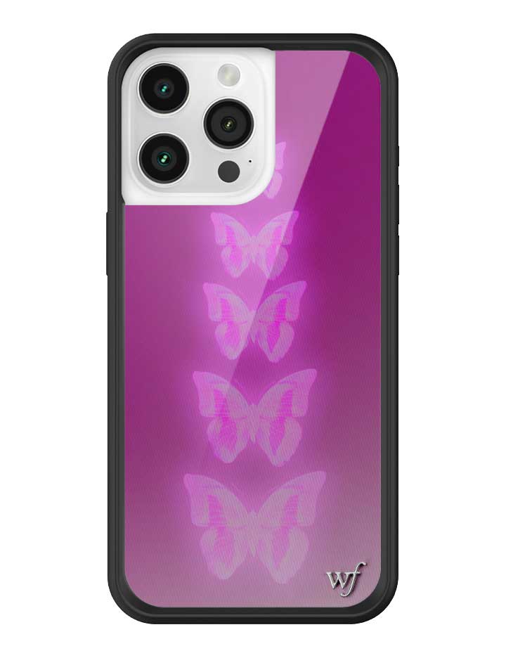 Neon Butterfly iPhone Case from Wildflower Cases