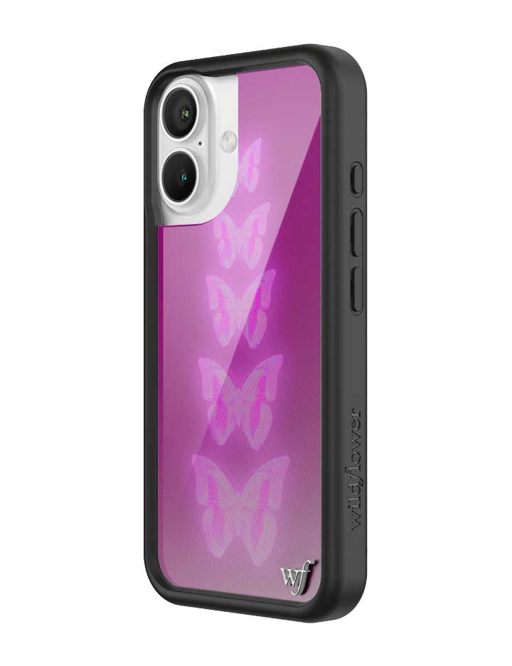 Neon Butterfly iPhone Case from Wildflower Cases