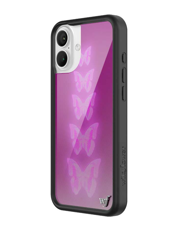 Neon Butterfly iPhone Case from Wildflower Cases