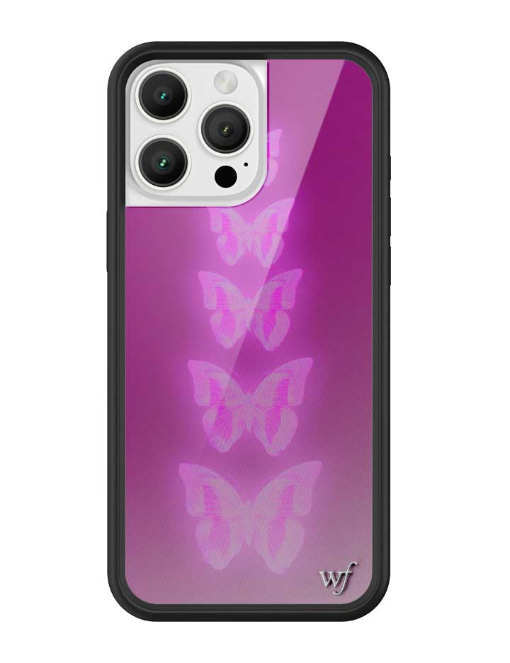 Neon Butterfly iPhone Case from Wildflower Cases