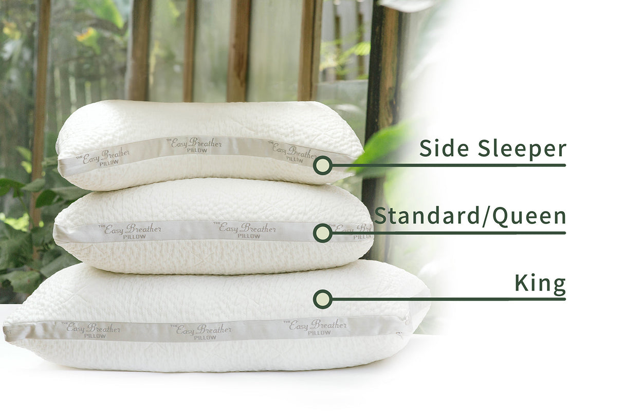 Easy Breather Shredded Foam Pillow From Nest Bedding