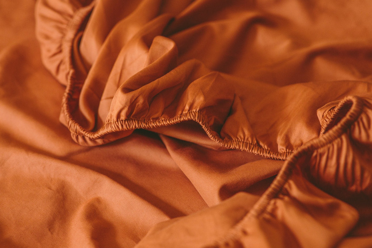 Sateen Organic Cotton Sheet Set + Pillowcases From Nest Bedding