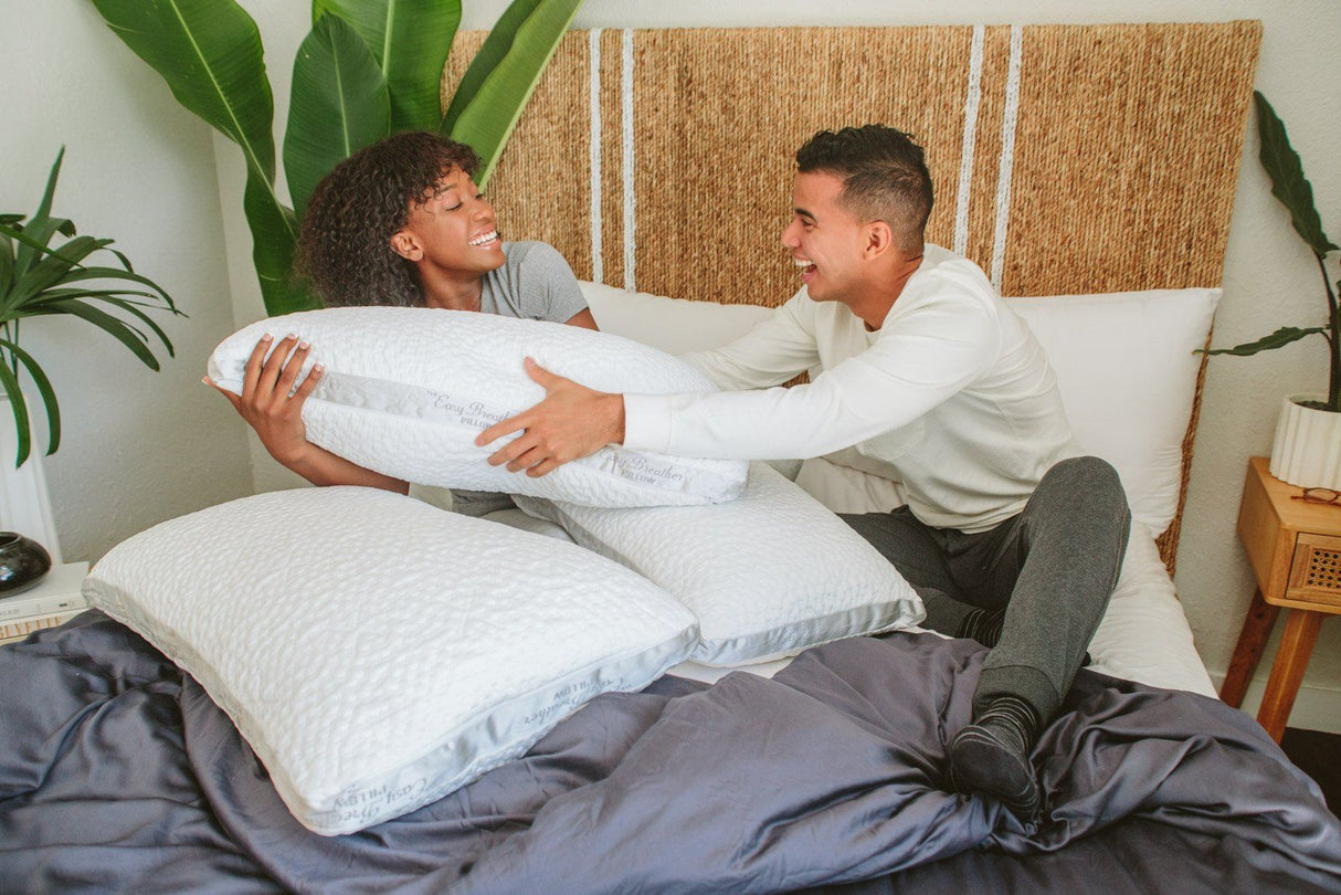 Easy Breather Shredded Foam Pillow From Nest Bedding
