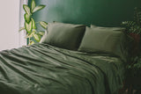 Sateen Organic Cotton Duvet Cover Set + Shams From Nest Bedding
